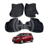 Suzuki Cultus 2017-2021 7D Mats Leather Diamond stitched Luxury